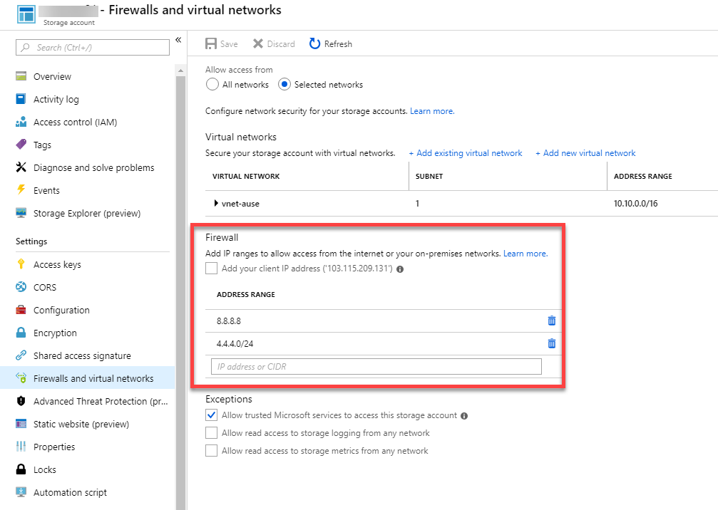 Azure Policy To Restrict Storage Account Firewall Rules Managing Cloud And Datacenter By Tao Yang