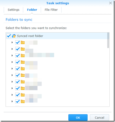 how to sync office 365 with synology